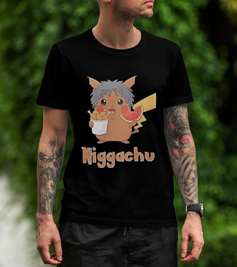 Niggachu Nigga Pikachu T-Shirt