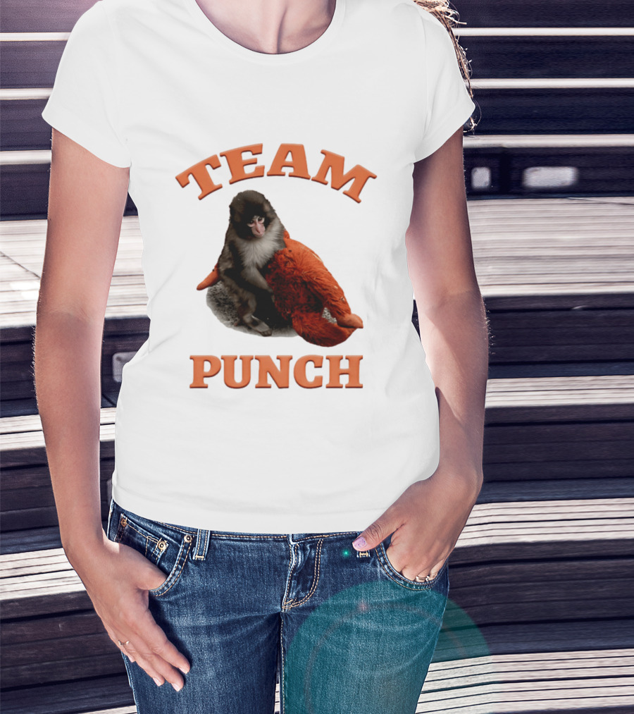 Team Punch Monkey 2026 Collage T-Shirt