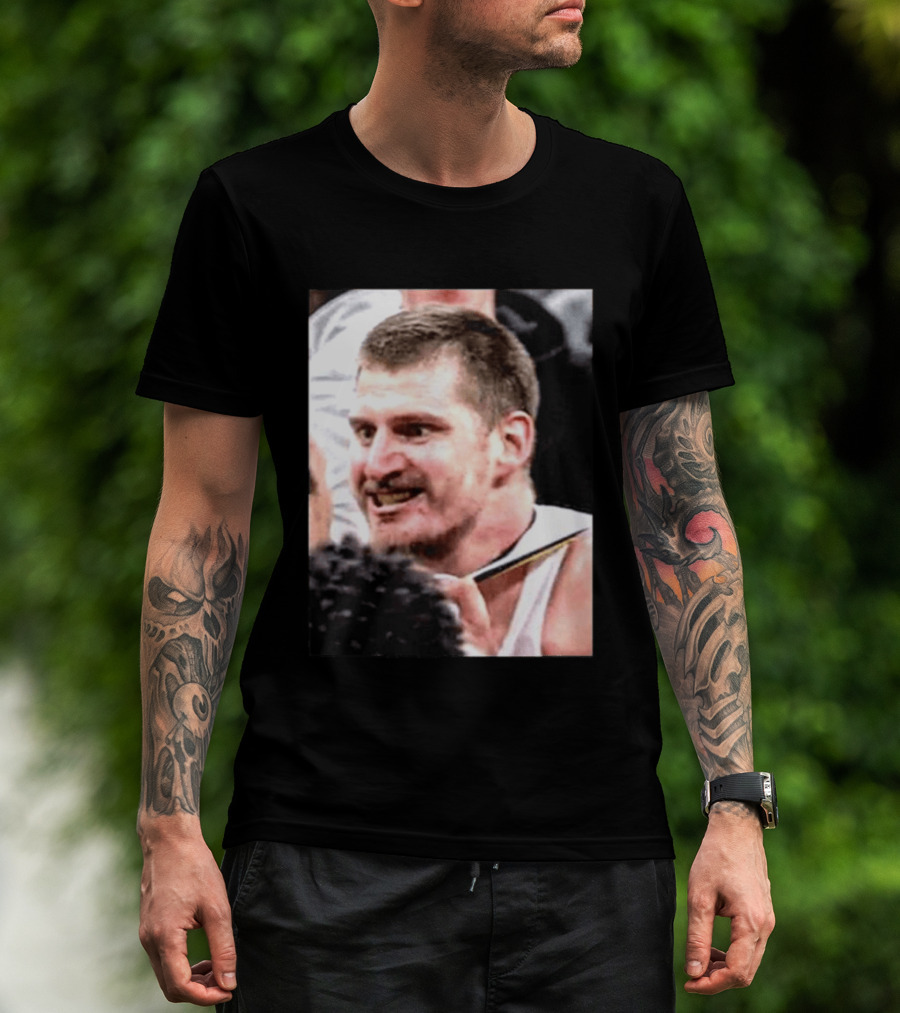 Jokic Confronts OKC After Lu Dort Foul Incident T-Shirt