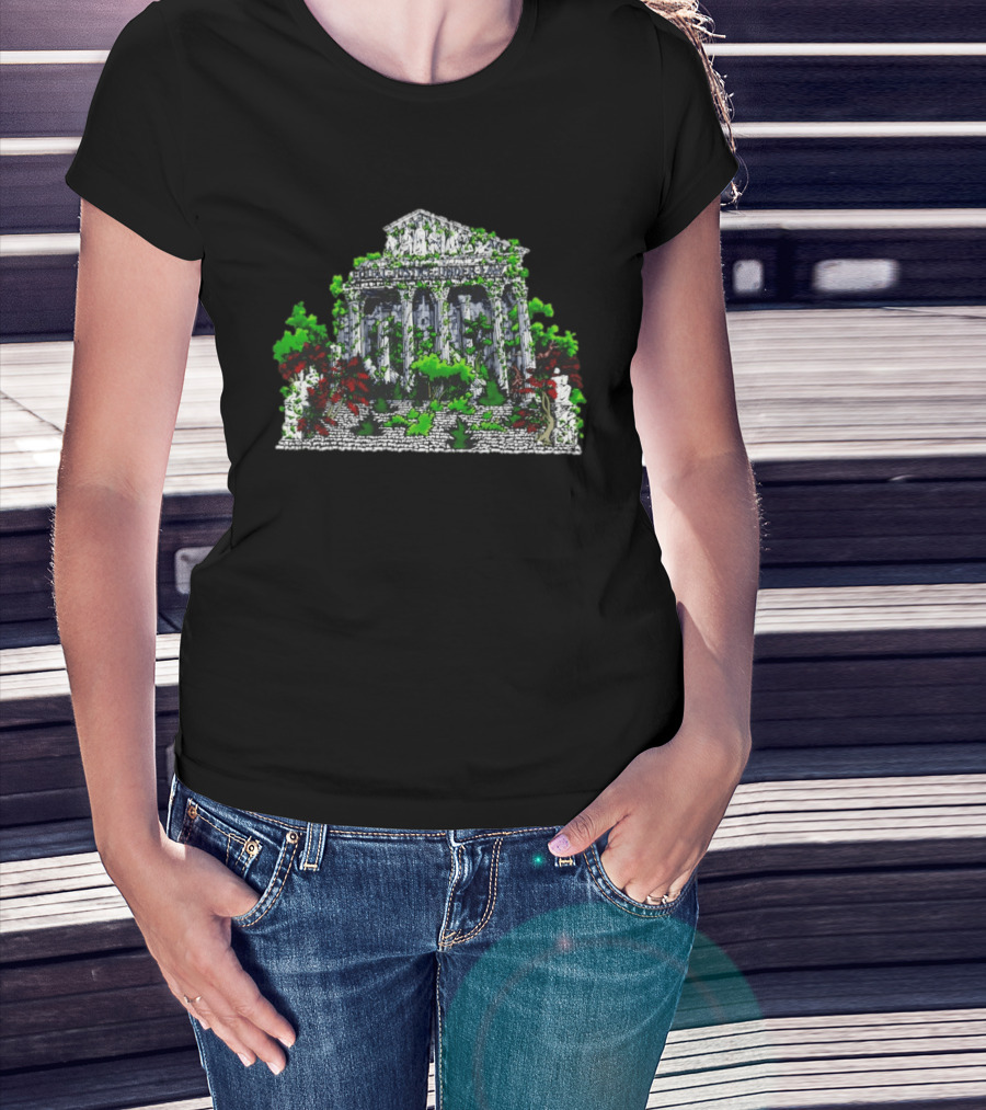 A Better World Is Possible Ancient Temple With Overgrown Greenery T-Shirt