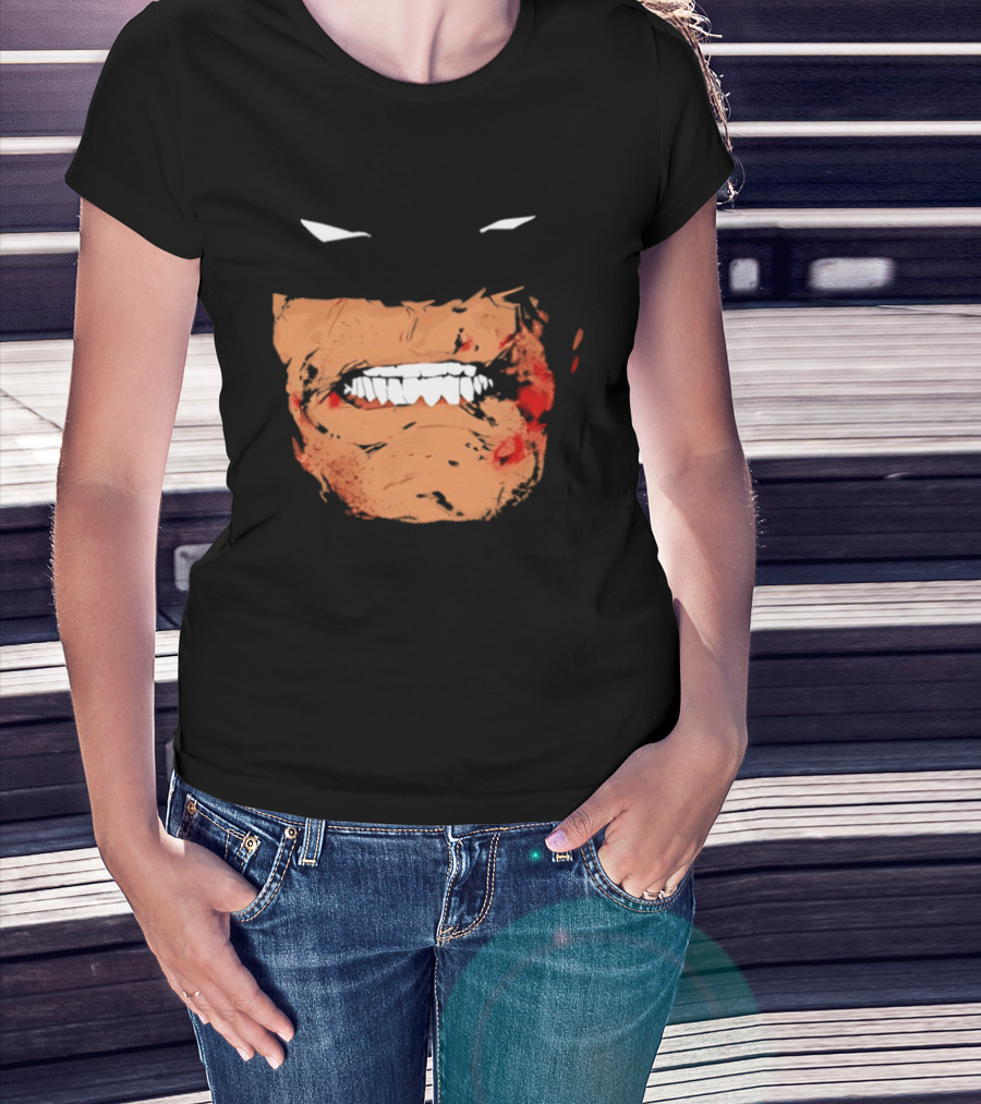 Batman Full Face Fierce Expression T-Shirt