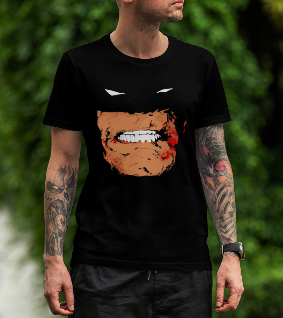 Batman Full Face Fierce Expression T-Shirt