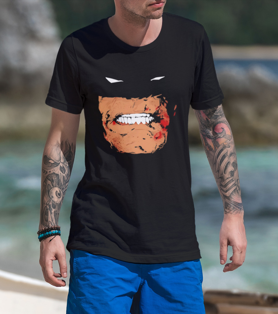 Batman Full Face Fierce Expression T-Shirt