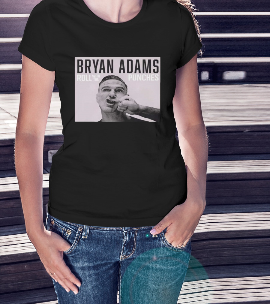 Bryan Adams Roll With The Punches Tour 2026 Dates T-Shirt