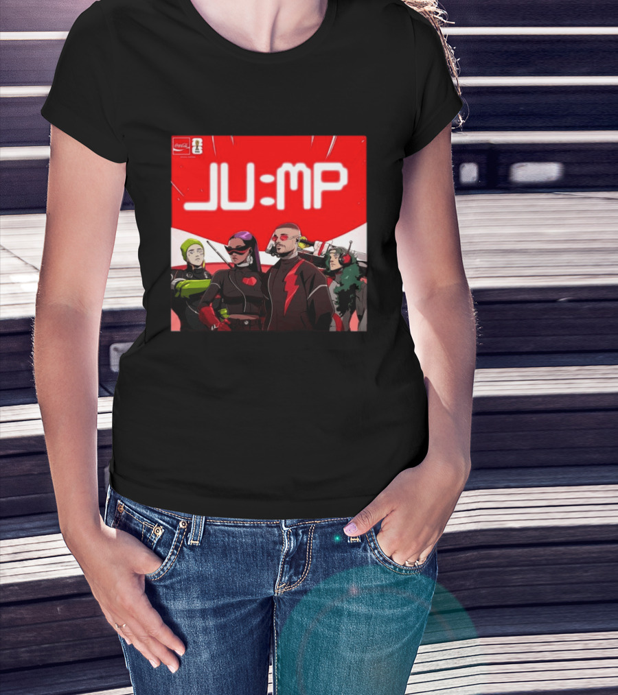 Jump J Balvin Amber Mark Steve Vai Travis Barker Coca Cola Anthem FIFA World Cup 2026 T-Shirt