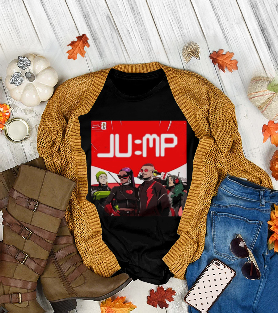 Jump J Balvin Amber Mark Steve Vai Travis Barker Coca Cola Anthem FIFA World Cup 2026 T-Shirt