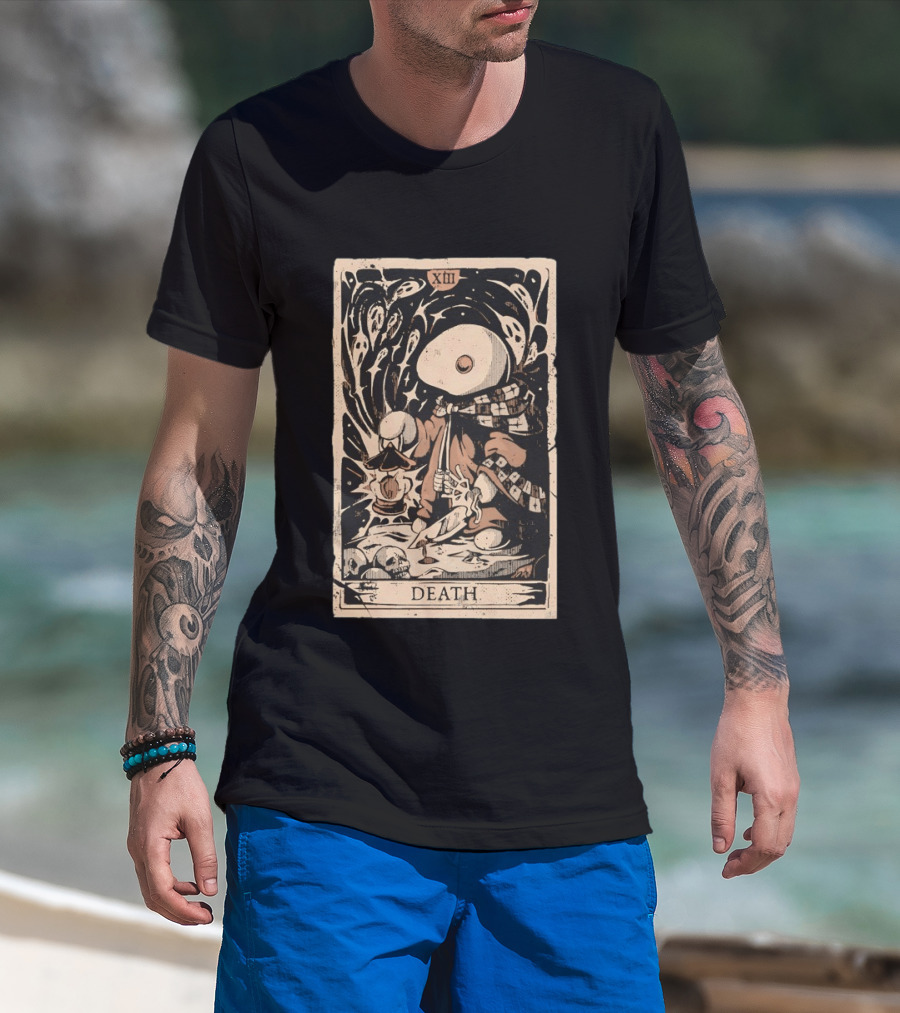 Tonberry King Final Fantasy Death Reaper Tarot Card XIII T-Shirt