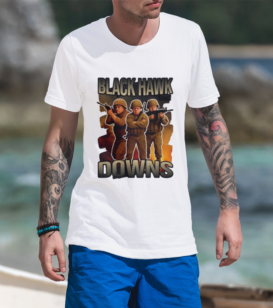 Black Hawk Downs Syndrome Meme T-Shirt
