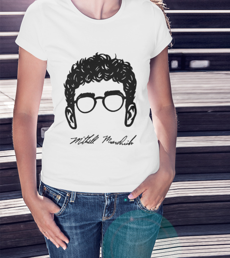 Mitchell Mesenbrink Glasses Hair Silhouette Cael Sanderson T-Shirt
