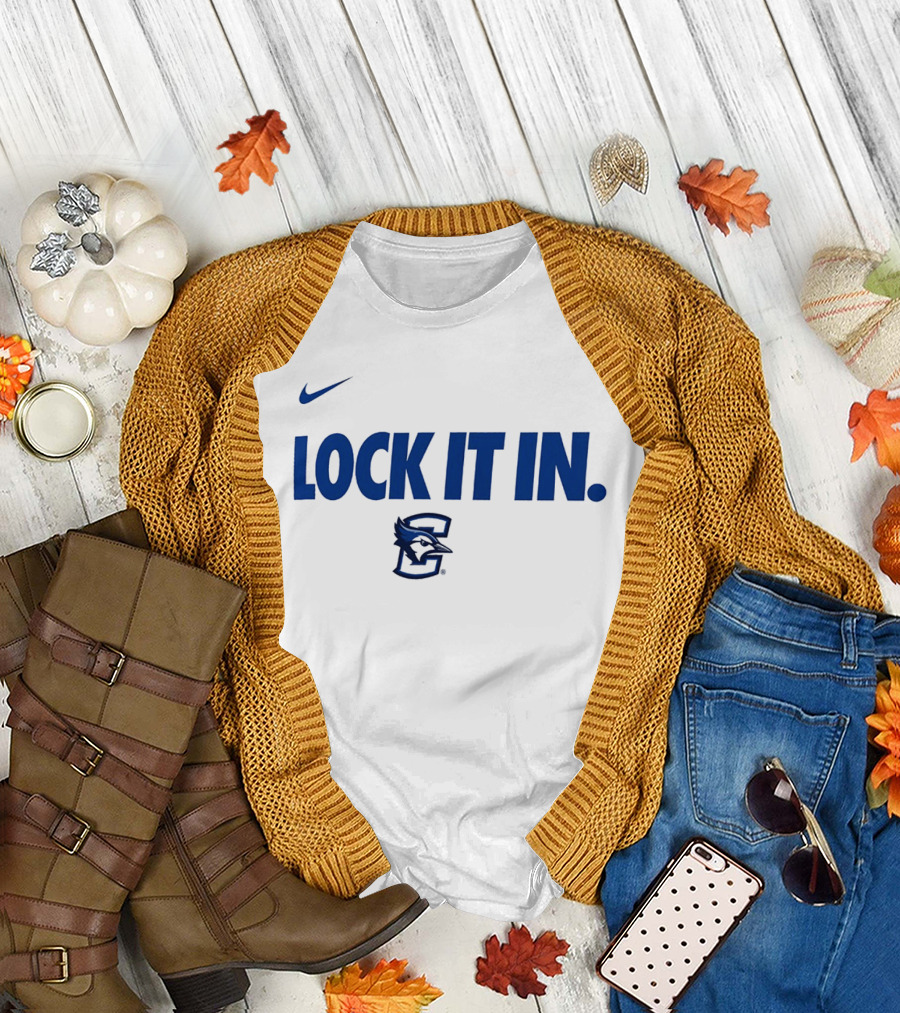 Nike Creighton Bluejays Lock It In 2026 WCC T-Shirt