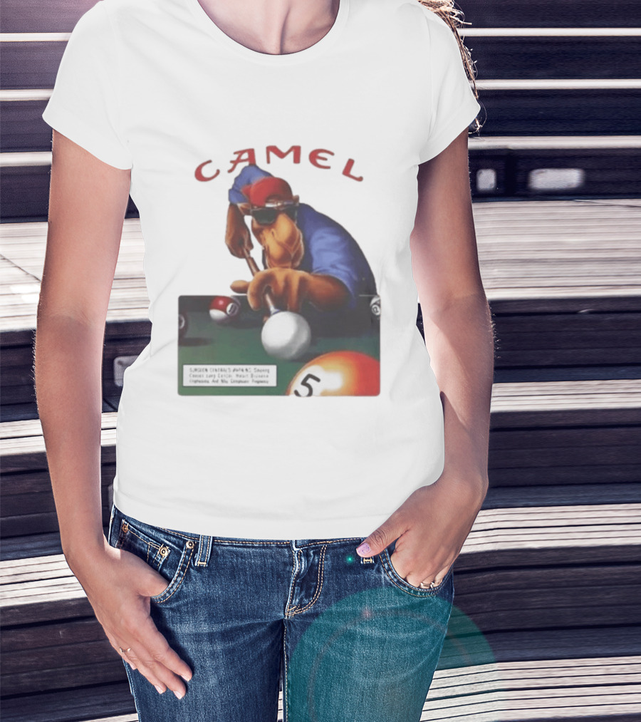 Camel 75th Birthday Joe Pool Player T-Shirt