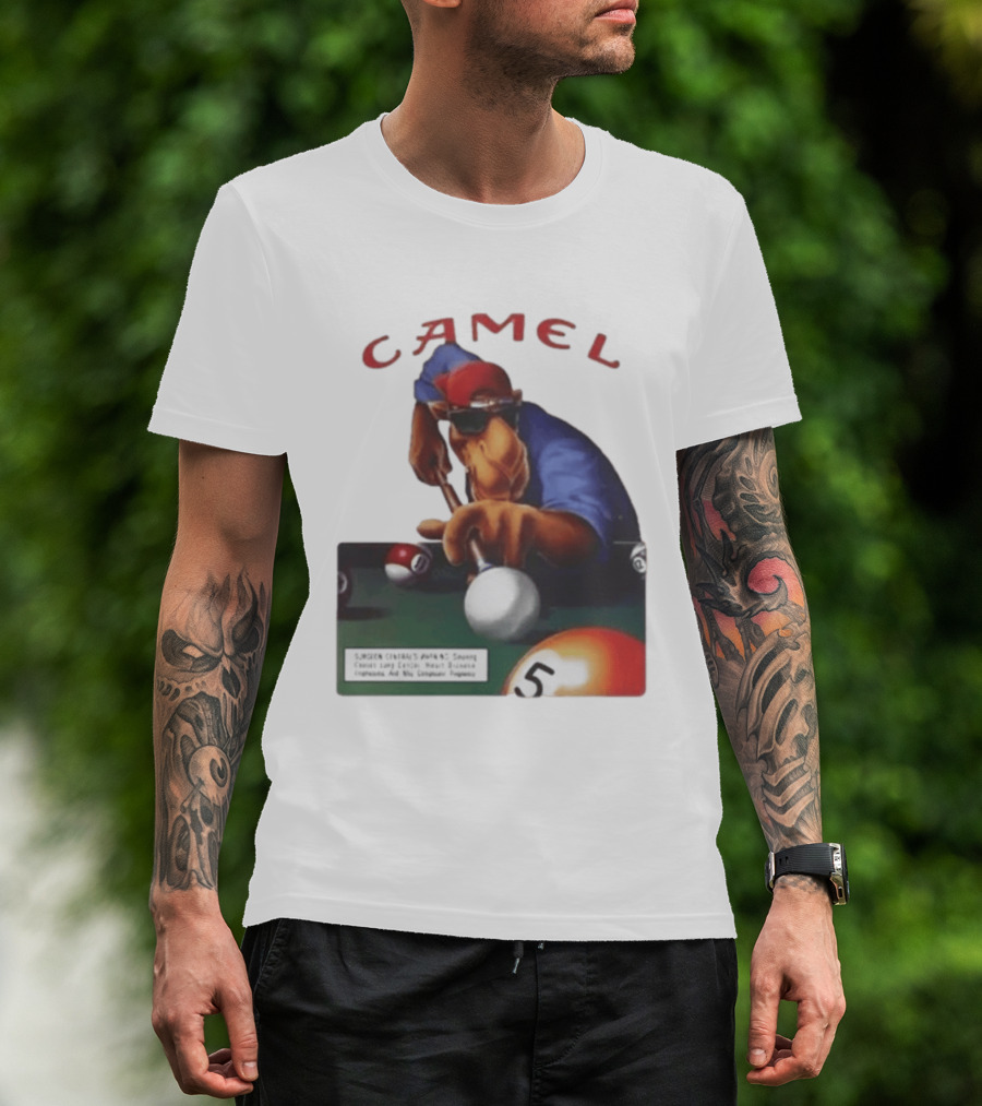 Camel 75th Birthday Joe Pool Player T-Shirt