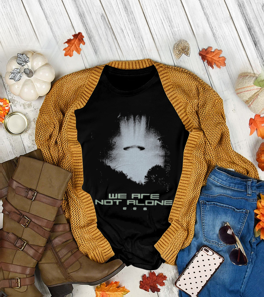 We Are Not Alone Alien Knit 1886 T-Shirt