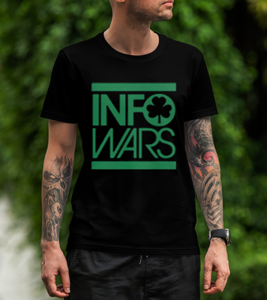 Infowars Shamrock St Patrick's Day T-Shirt
