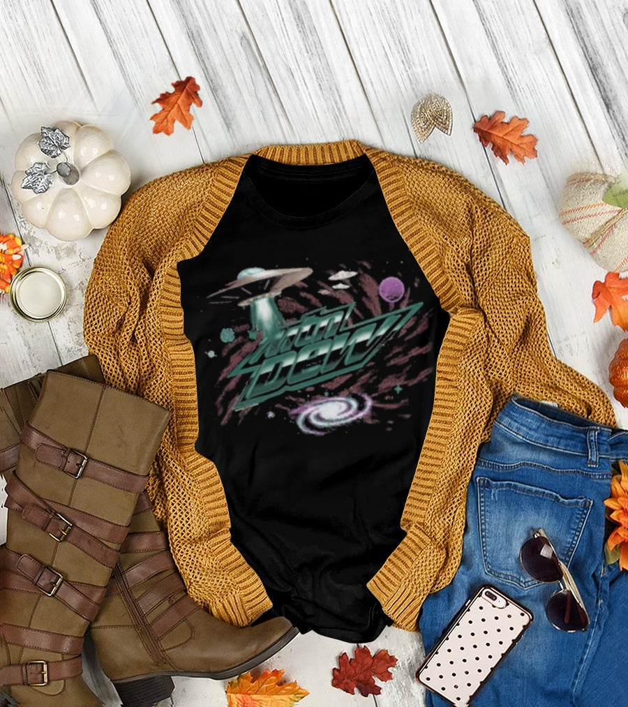 Mtn Dew Space Themed UFO Alien Galaxy Cosmic Adventure T-Shirt