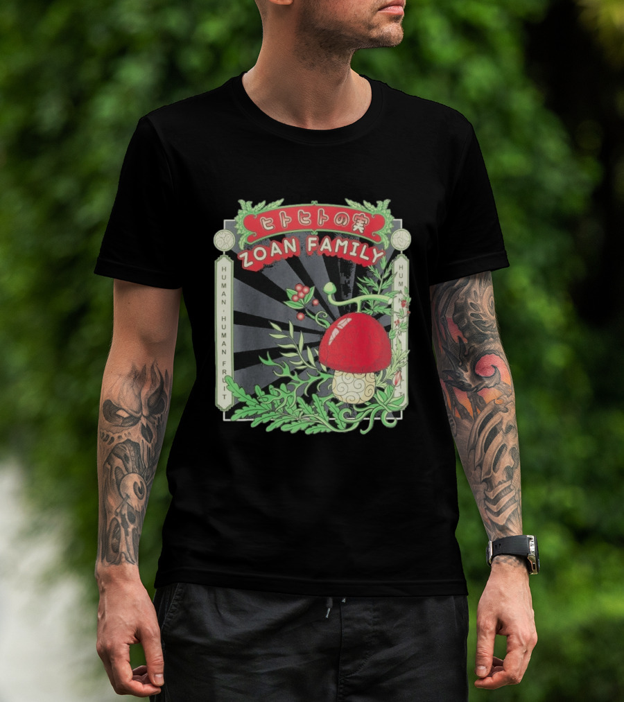 One Piece Celio Noir Homme Tony Tony Chopper Zoan Family Human Human Fruit T-Shirt