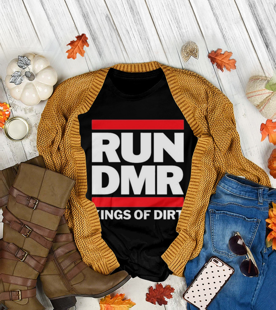 RUN DMR Kings Of Dirt Moto BMX Enthusiasts T-Shirt
