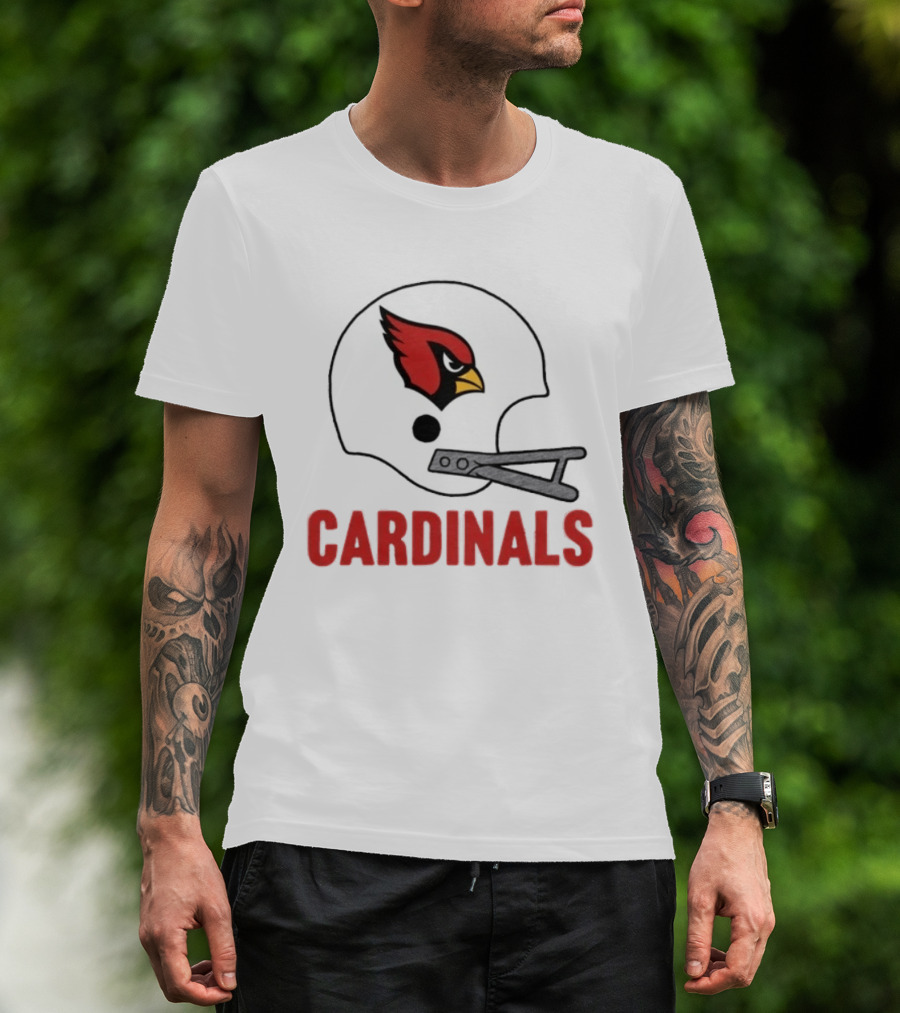 Arizona Cardinals Big Helmet Cardinals T-Shirt