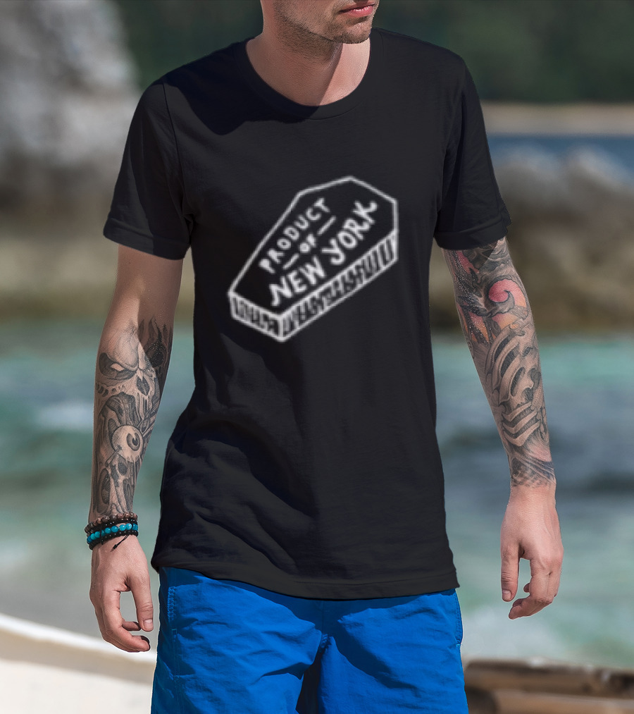 Product Of New York Incendiary Coffin T-Shirt