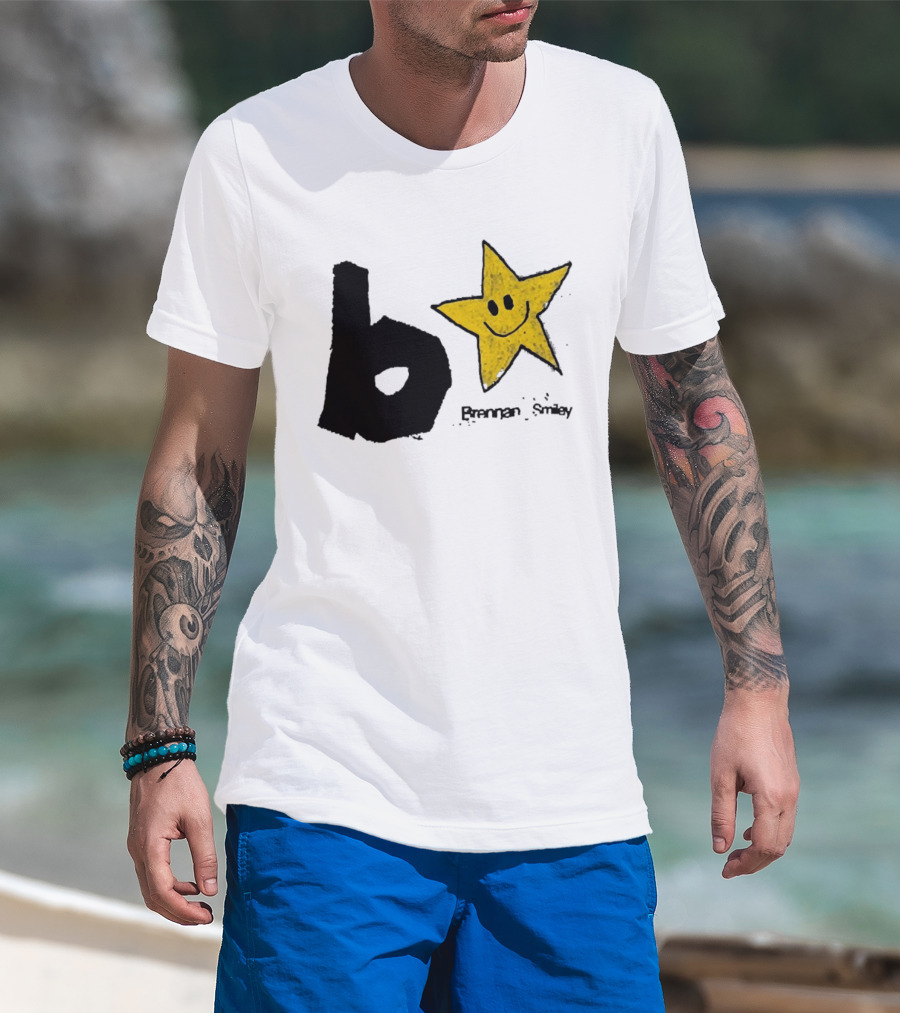 B Brennan Smiley Star T-Shirt