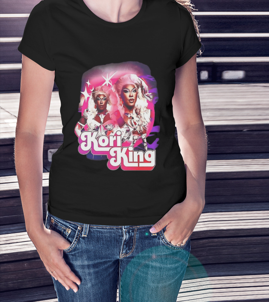 Kori King Collage Stars And Glamour T-Shirt