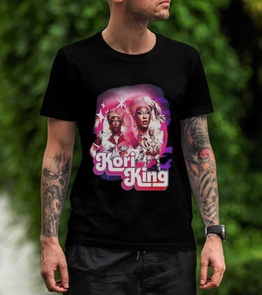 Kori King Collage Stars And Glamour T-Shirt