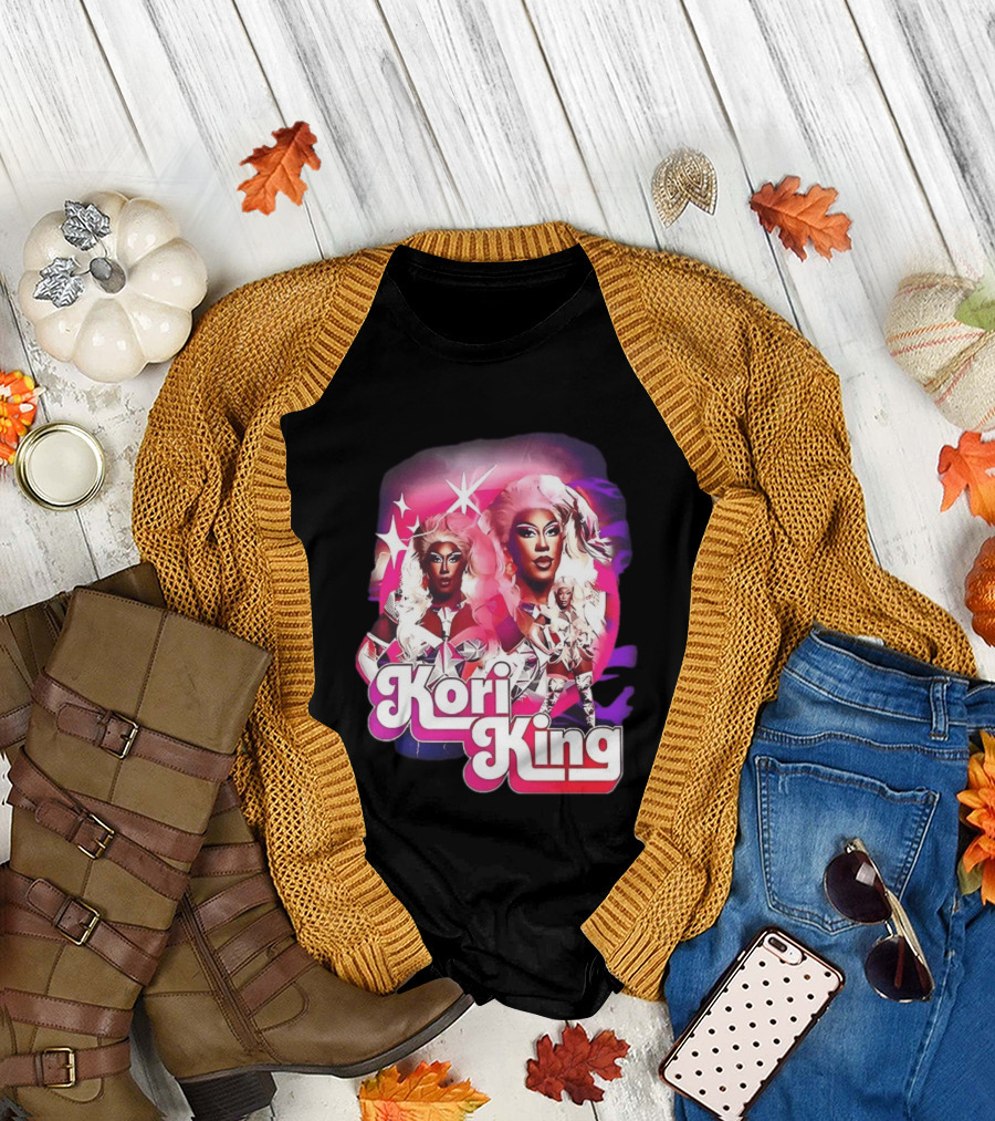 Kori King Collage Stars and Glamour T-Shirt