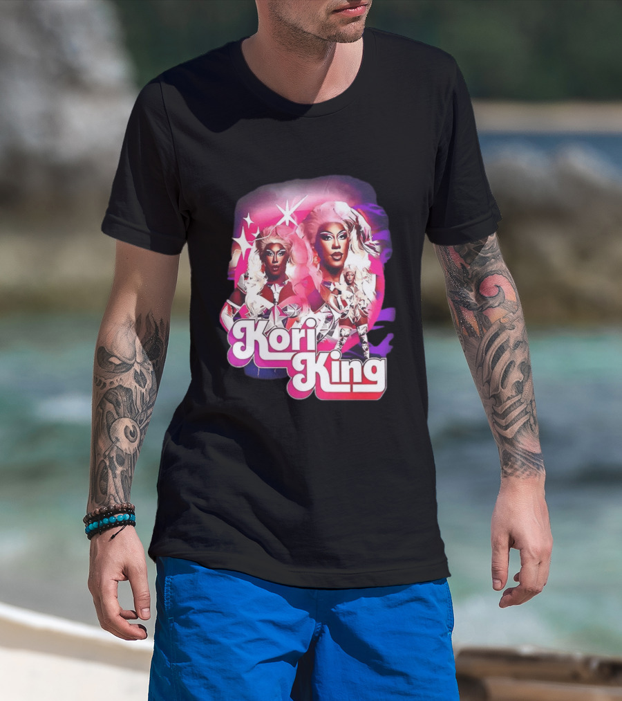 Kori King Collage Stars And Glamour T-Shirt