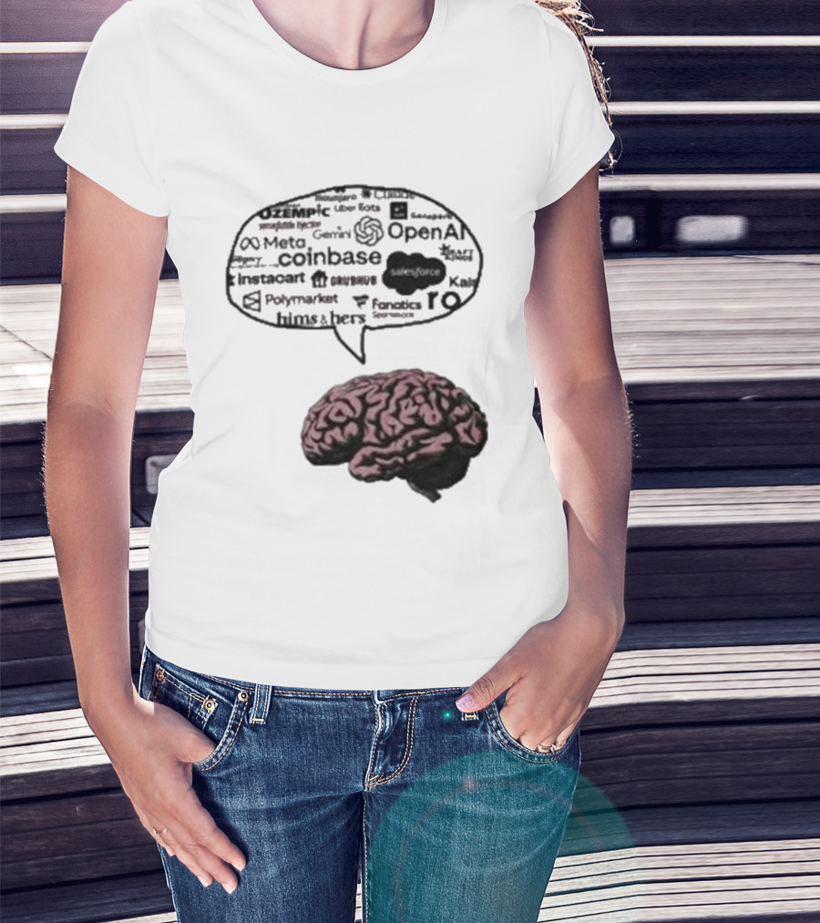 Crying In The Club Capitalism Slop OpenAI Coinbase Meta Salesforce T-Shirt