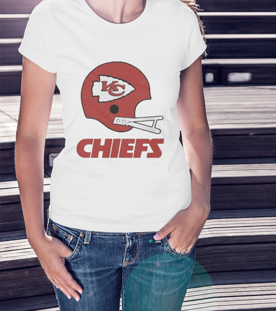 Kansas City Chiefs KC Helmet Logo Chiefs T-Shirt