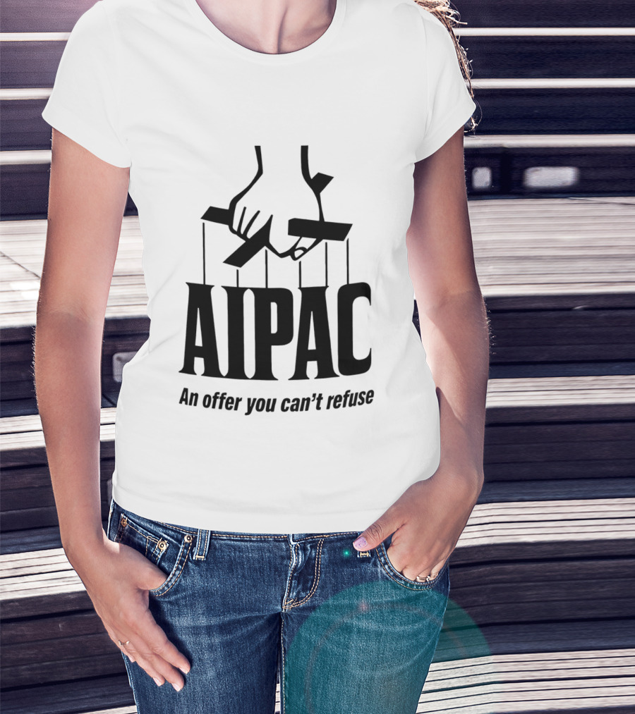 AIPAC An Offer You Can't Refuse Puppet Hand T-Shirt