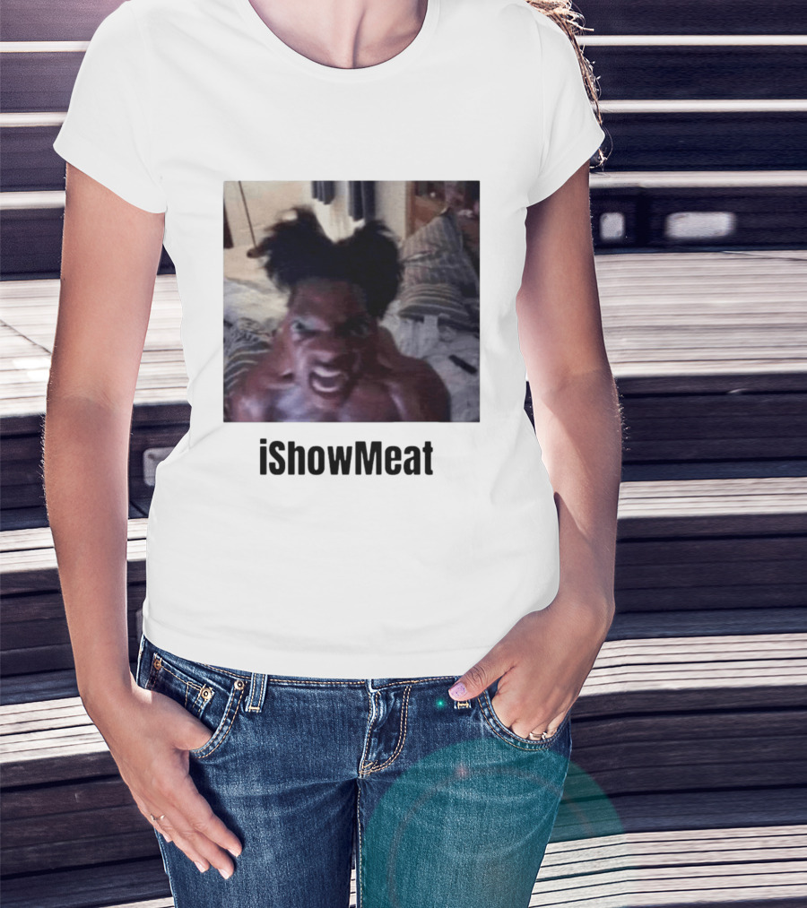 IShowMeat Viral Meme Image Popularity T-Shirt