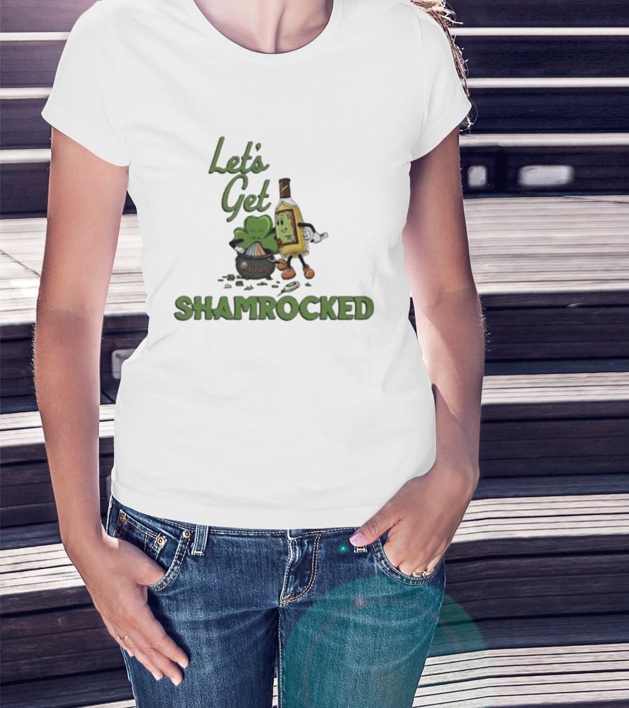 Let's Get Shamrocked Malört St. Patrick's Day T-Shirt