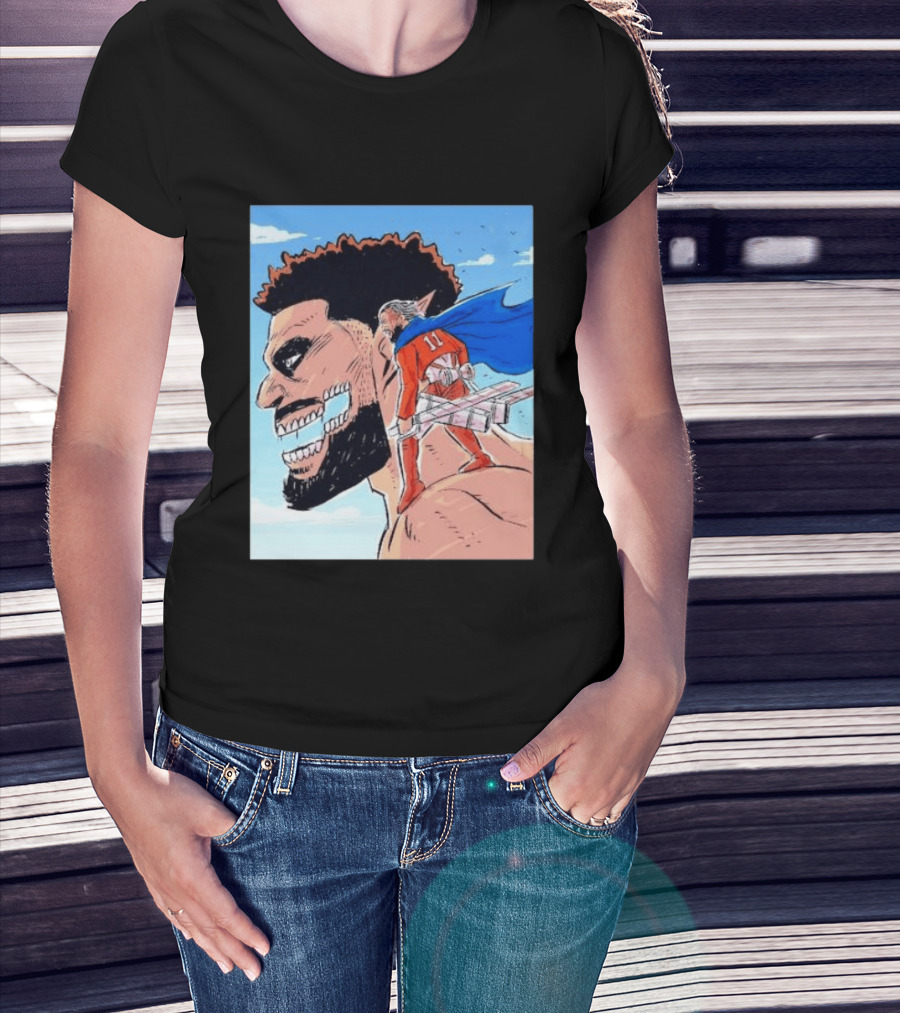 Attack On Titan Jalen Brunson New York Knicks T-Shirt