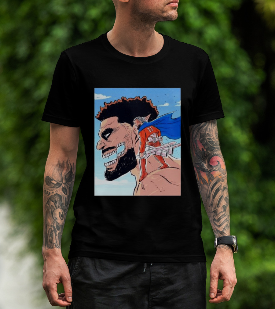 Attack On Titan Jalen Brunson New York Knicks T-Shirt