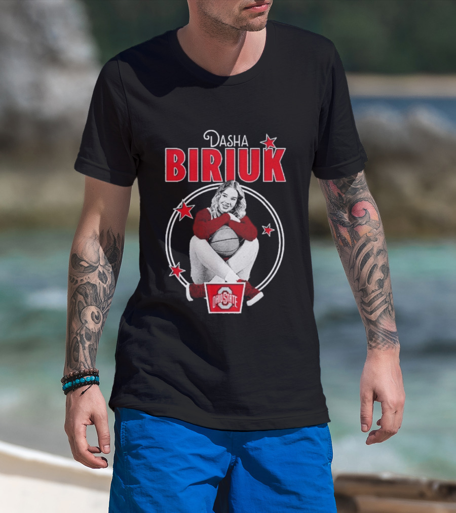 Ohio State Buckeyes Basketball Dasha Biriuk T-Shirt