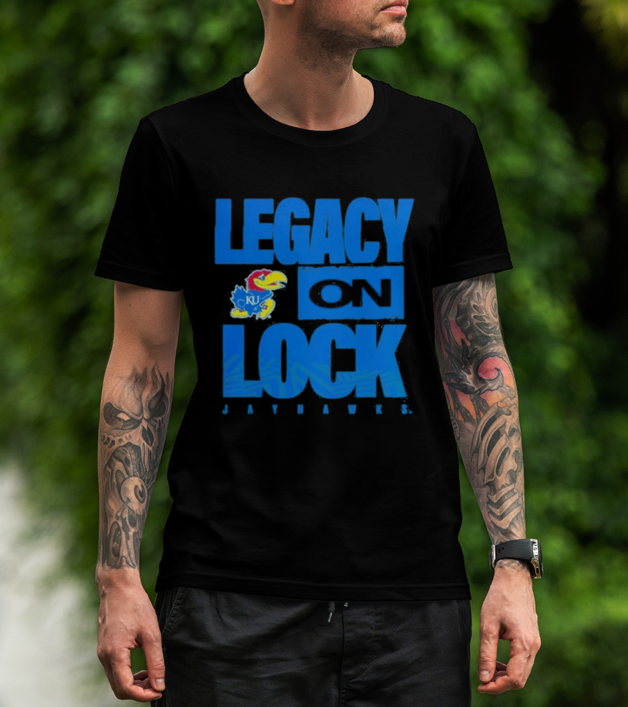 Legacy On Lock Kansas Jayhawks 2026 March Madness T-Shirt