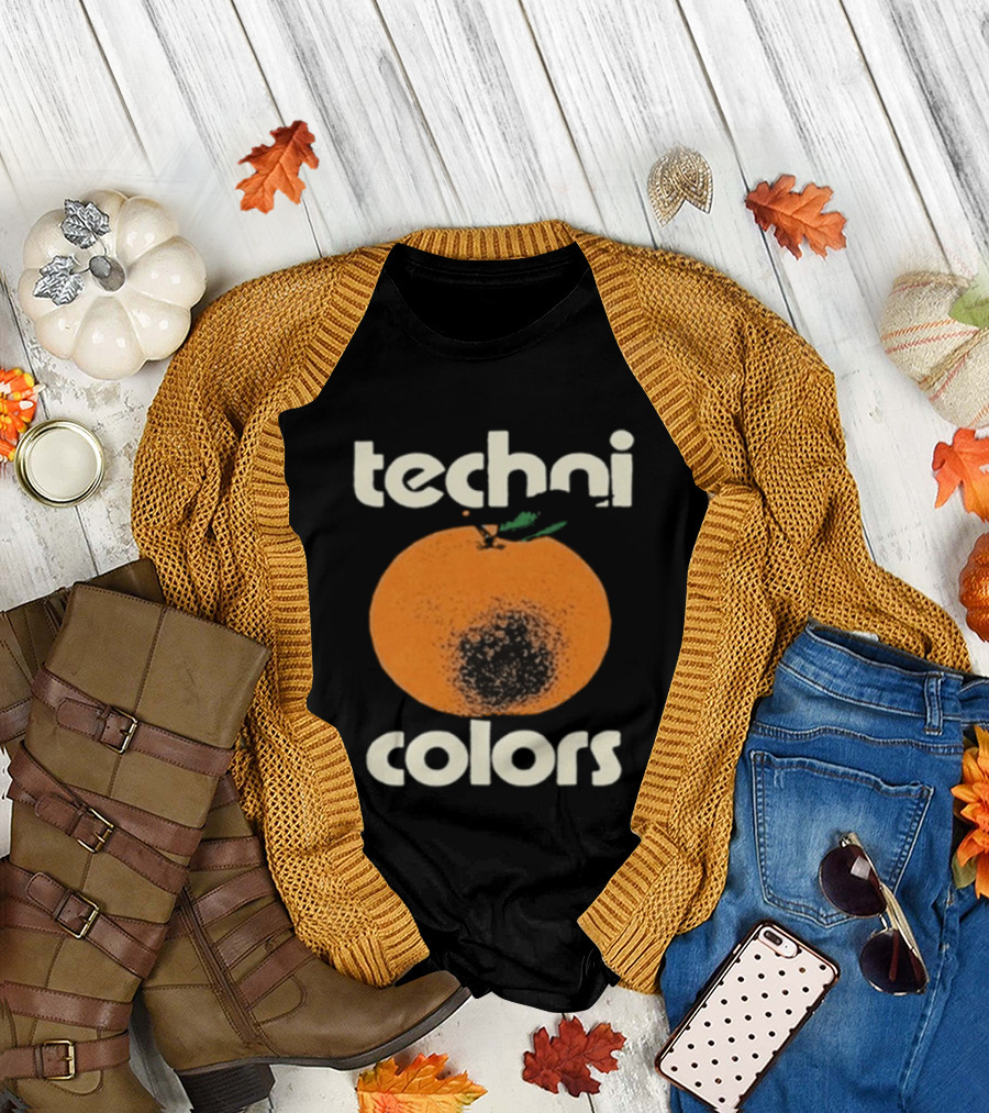 Technicolors Heavy Pulp Tour Orange T-Shirt