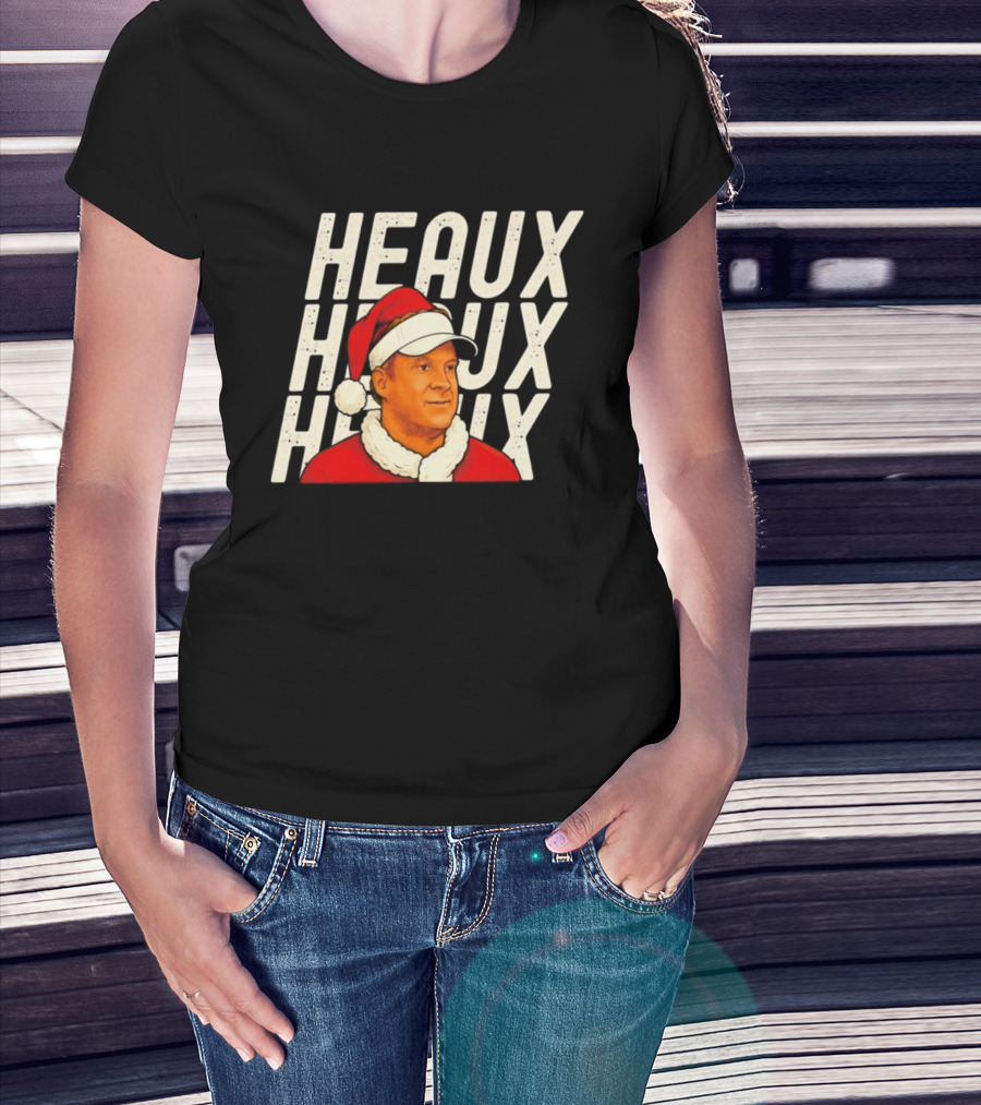 HEAUX HEAUX HEAUX Lane Kiffin Santa Hat T-Shirt