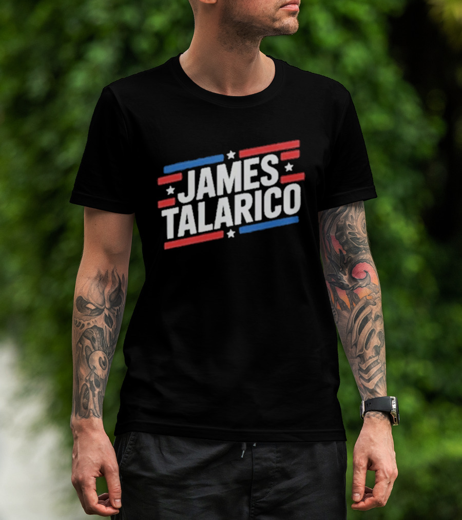 James Talarico Texas Political Red White Blue Campaign T-Shirt