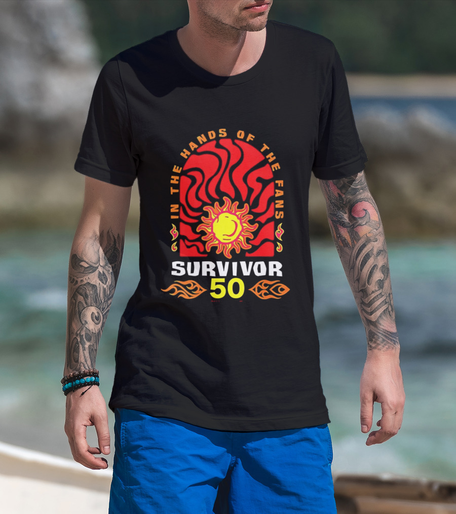 Survivor 50 In The Hands Of The Fans Tropical Sun T-Shirt