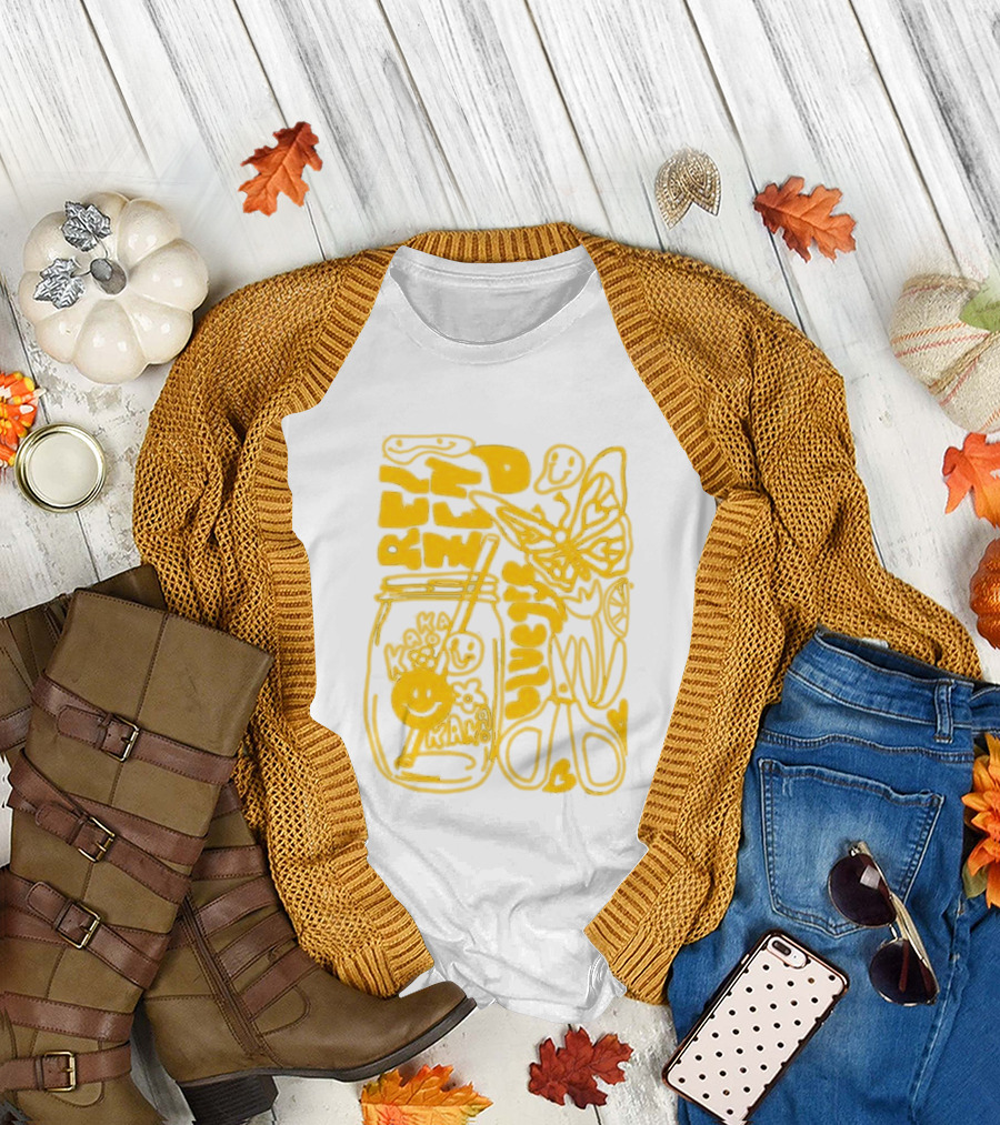Jessie Kakao Read Dream Nothing Summer Butterfly Sunshine T-Shirt