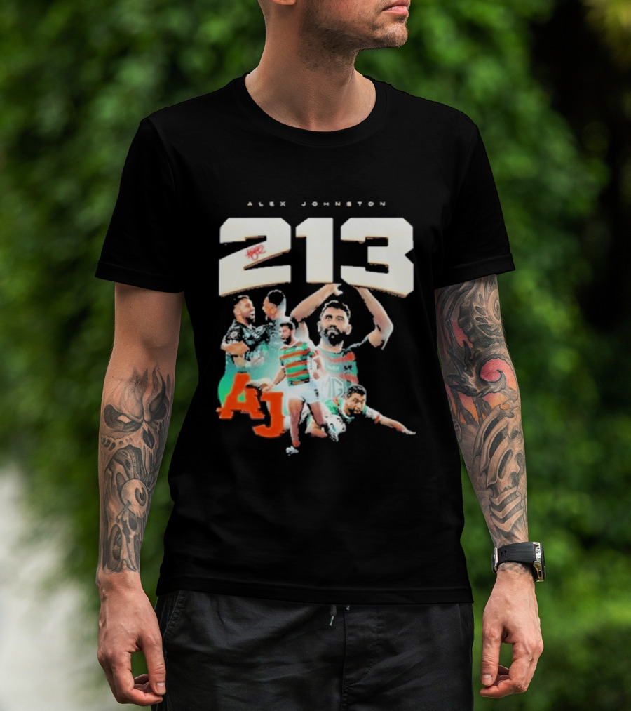 Alex Johnston Rugby 213 Top Try Scorer AJ T-Shirt