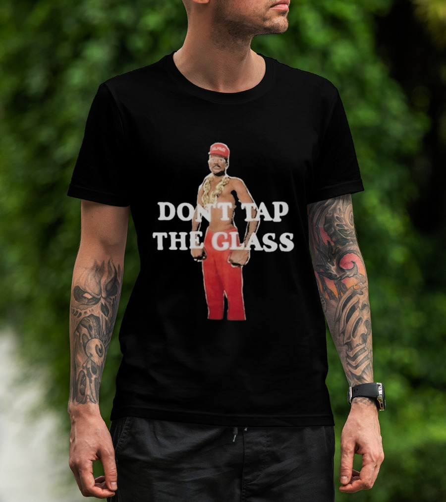 BTS Jhope Tyler The Creator Don't Tap The Glass Chains Red Outfit T-Shirt