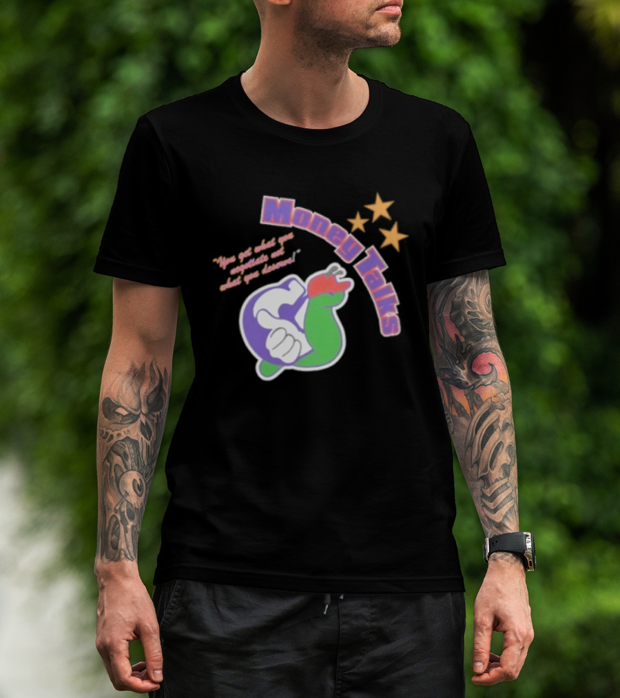 Goodtalk X Slowbucks Money Talks Five Star T-Shirt