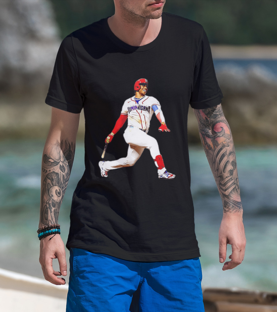 Juan Soto Dominicana Baseball Classic Athlete 2026 T-Shirt