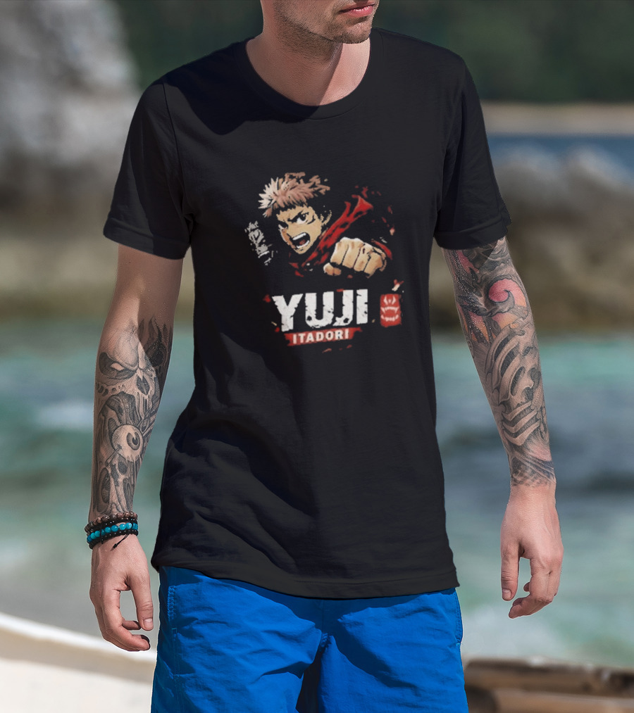 Jujutsu Kaisen Yuji Itadori Dynamic Burst T-Shirt