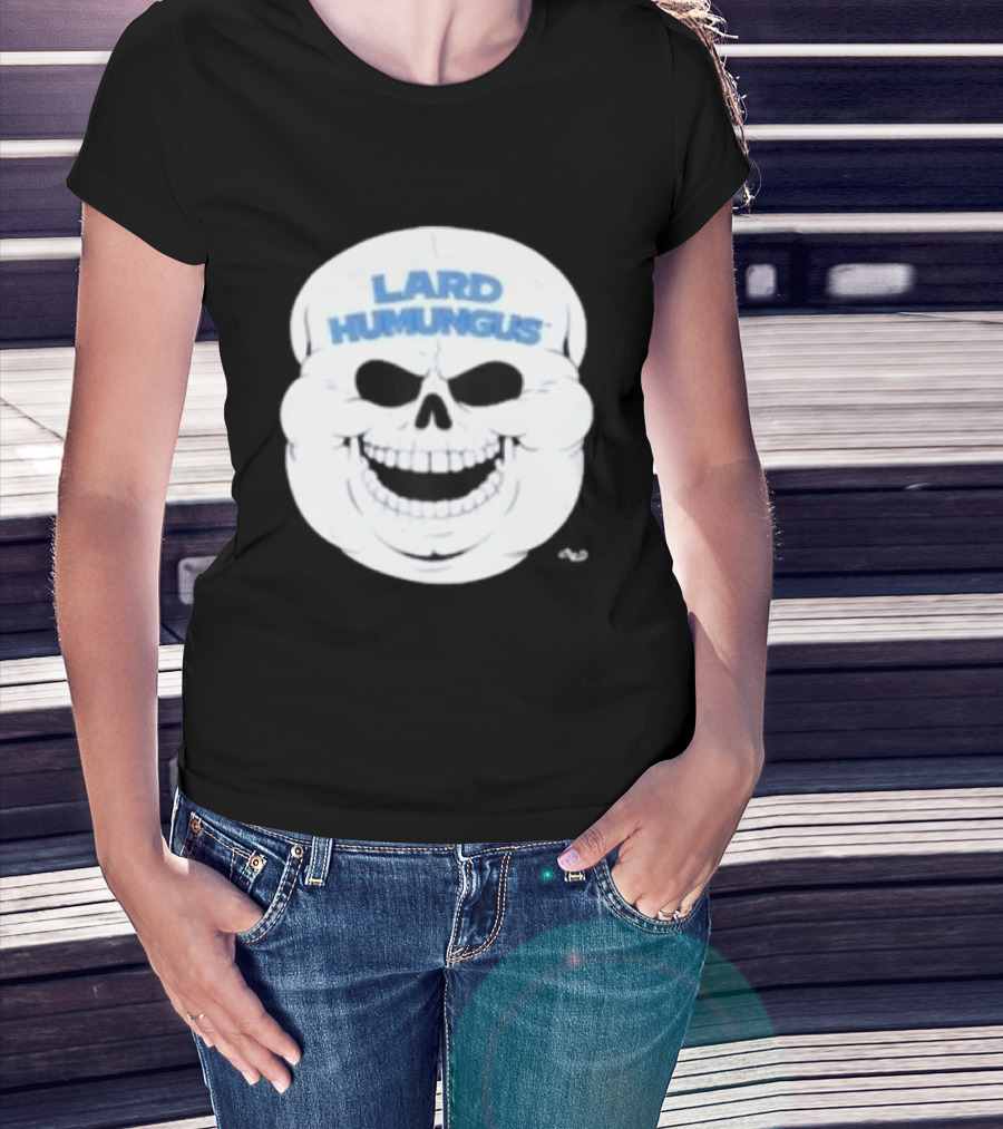 Lard Humungus Skull Graphic 3 16 T-Shirt