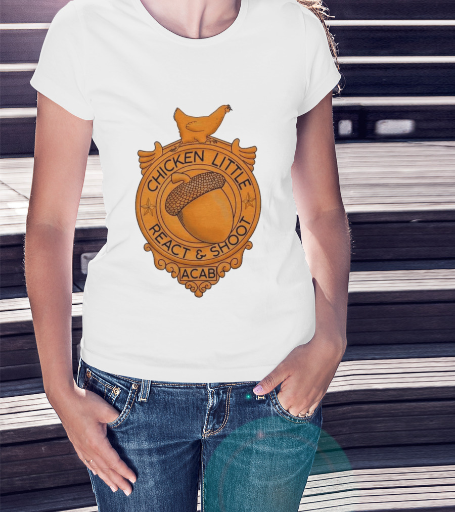 Chicken Little ACAB React & Shoot Acorn T-Shirt
