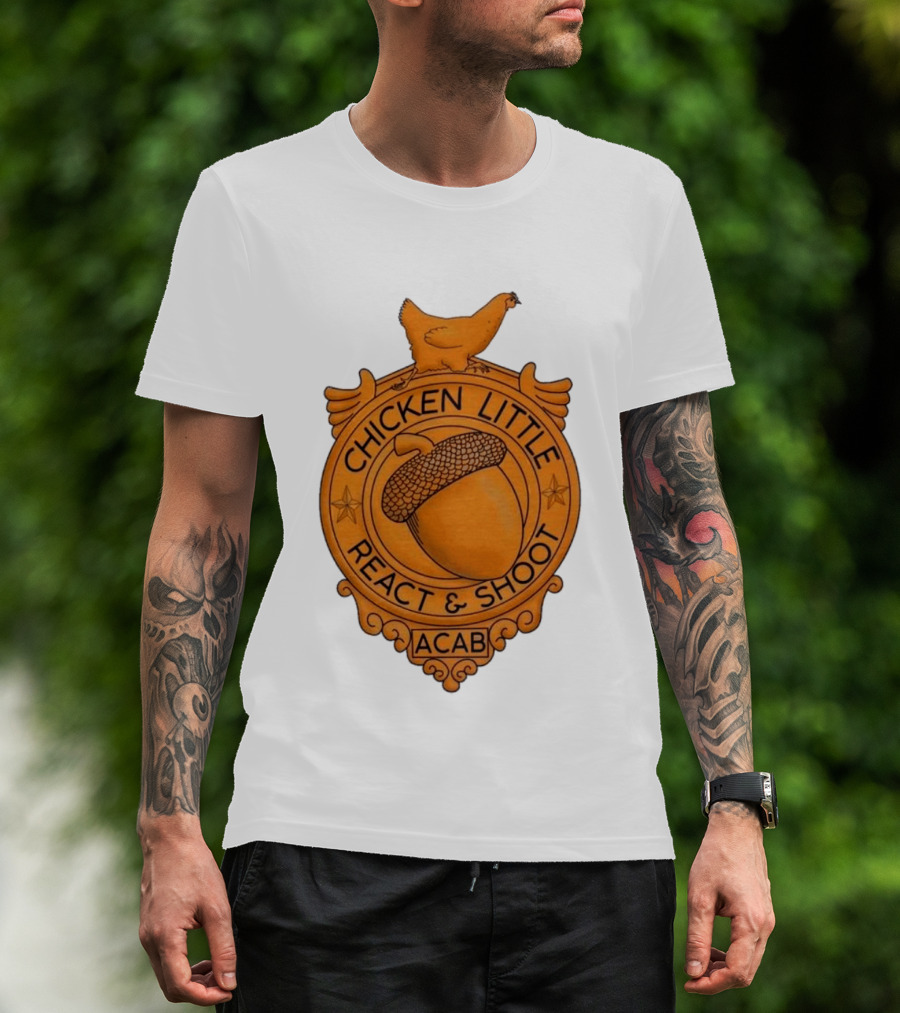 Chicken Little ACAB React & Shoot Acorn T-Shirt